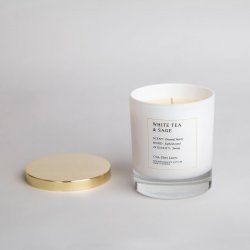 Doftljus | White tea & sage - Sthlm Fragrance supplier