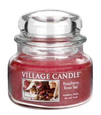 Village Candle Raspberry Rose Tea - 16oz