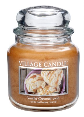 Village Candle Vanilla Caramel Swirl - 16oz